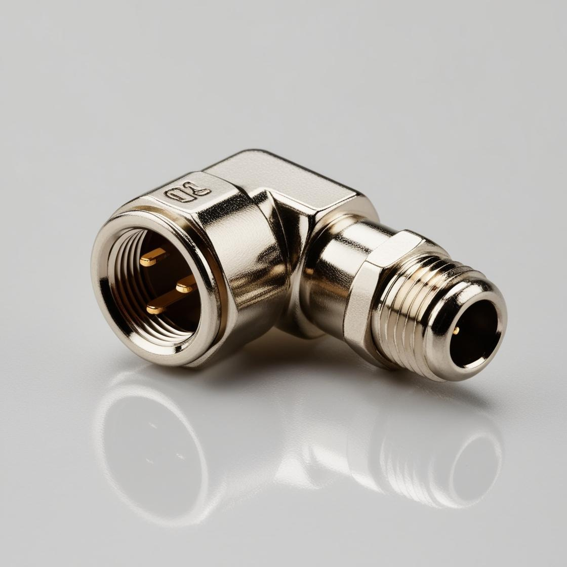 L9 Female Right Angle PCB Mount Connector